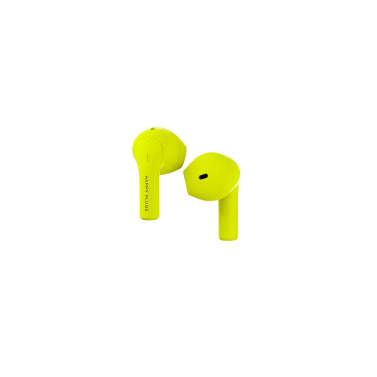 Happy Plugs Hörlur Joy In-Ear TWS Neongul Happy Plugs Hörlur Joy In-Ear TWS Neongul