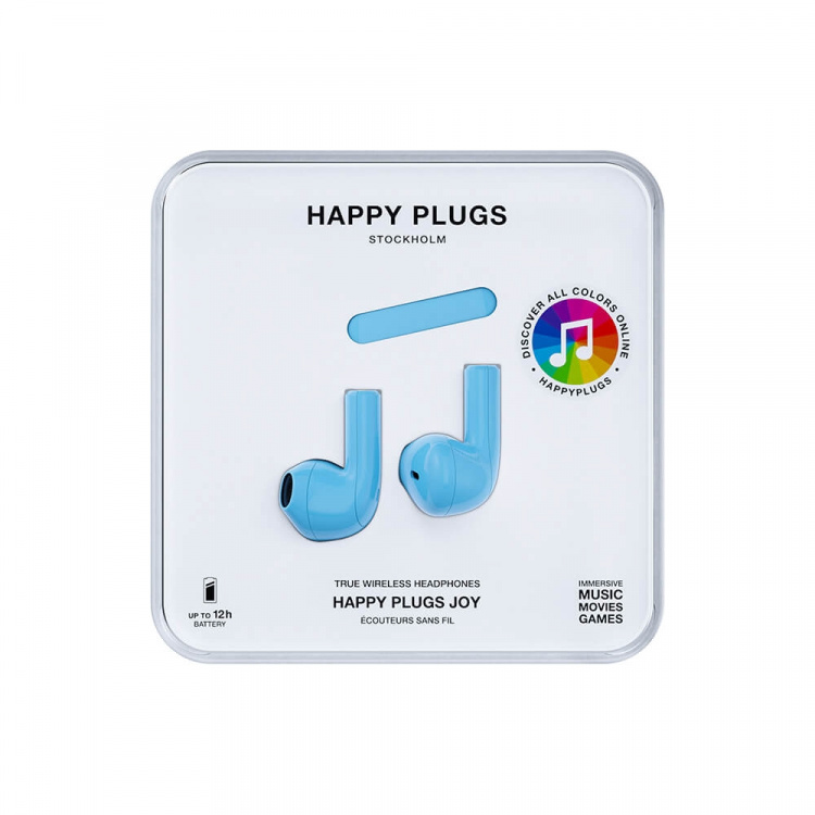 Happy Plugs Hörlur Joy In-Ear TWS Blå Happy Plugs Hörlur Joy In-Ear TWS Blå