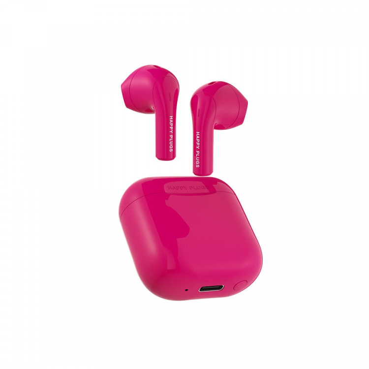 Happy Plugs Hörlur Joy In-Ear TWS Cerise