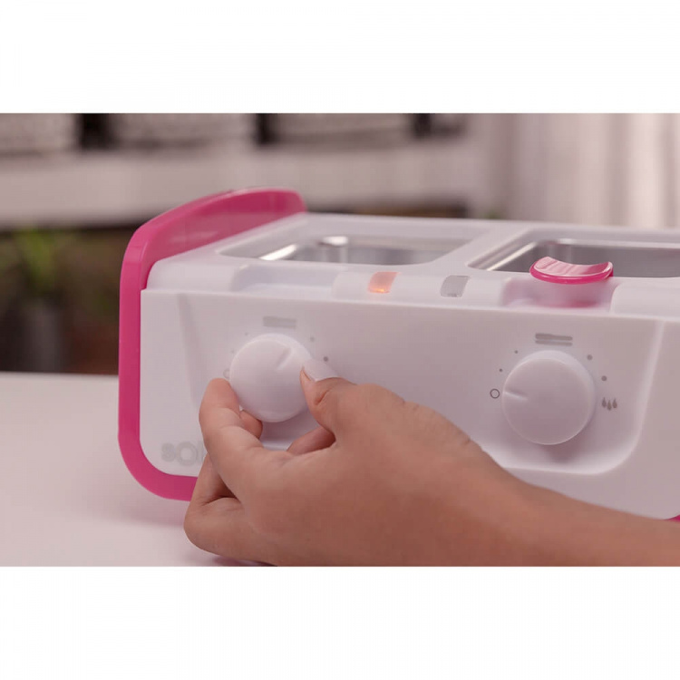 SOLAC Vaxvärmare Epil Pro Wax, Dubbla Vaxbehållare SOLAC Vaxvärmare Epil Pro Wax, Dubbla Vaxbehållare