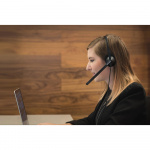 Koss Headset CS295 Mono On-Ear Mic USB Svart