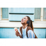 JVC Hörlur On-Ear BT Blå HA-S36W-A-U