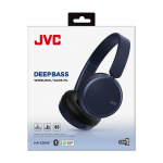 JVC Hörlur On-Ear BT Blå HA-S36W-A-U