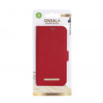 Onsala Mobilfodral Eco 2 Kortfack Red - iPhone 13/14