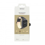 Buffalo Klockarmband Svart Apple Watch 42/44/45mm Buffalo Klockarmband Svart Apple Watch 42/44/45mm