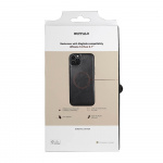 Buffalo Mobilskal Läder MagSeries Svart - iPhone 14 Plus Buffalo Mobilskal Läder MagSeries Svart - iPhone 14 Plus