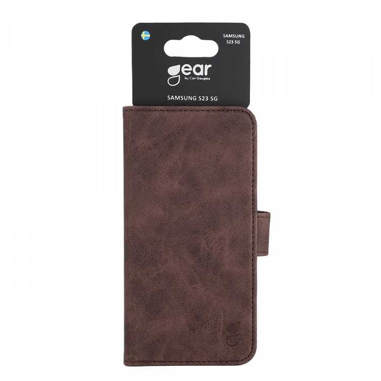 Gear Mobilfodral 3 Kortfack Brun - Samsung S23 Gear Mobilfodral 3 Kortfack Brun - Samsung S23