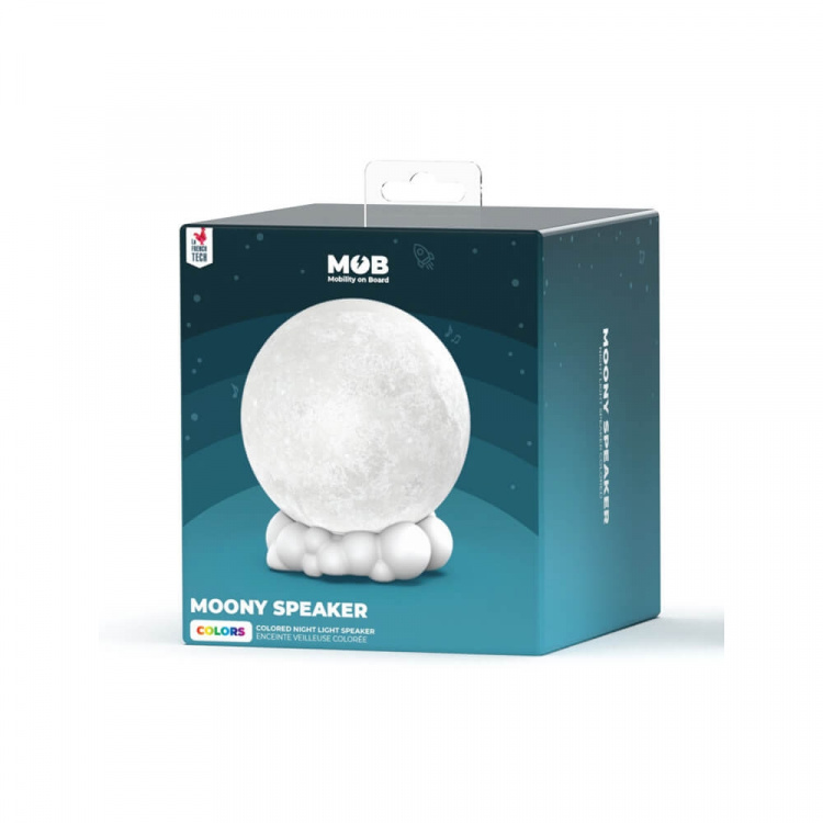 Mobility On Board Högtalare Moony Globe Multicolor med Belysning