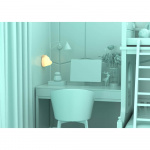 Mobility On Board Vägg Nattlampa Wild Light Panda Multicolor