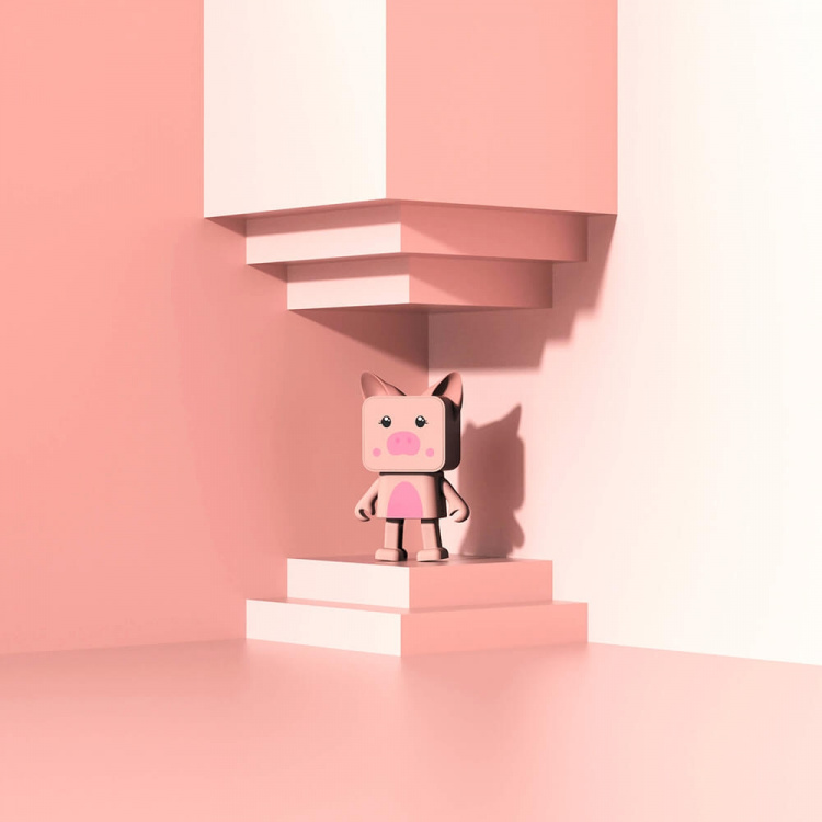 Mobility On Board Högtalare Trådlös Dansande Gris