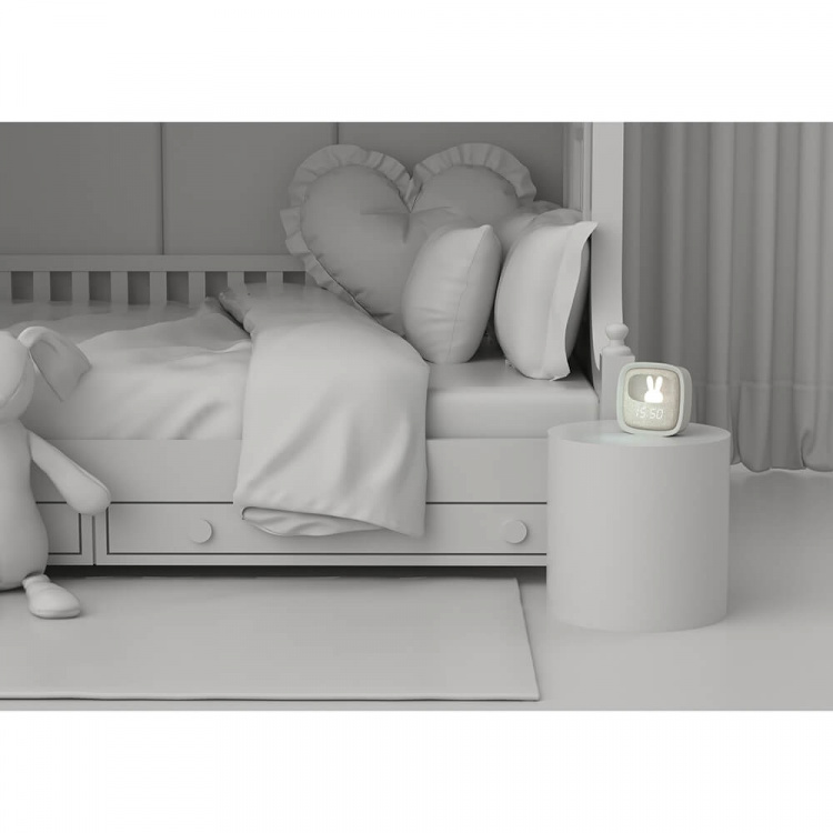 Mobility On Board Väckarklocka med Nattlampa Billy Clock Grå