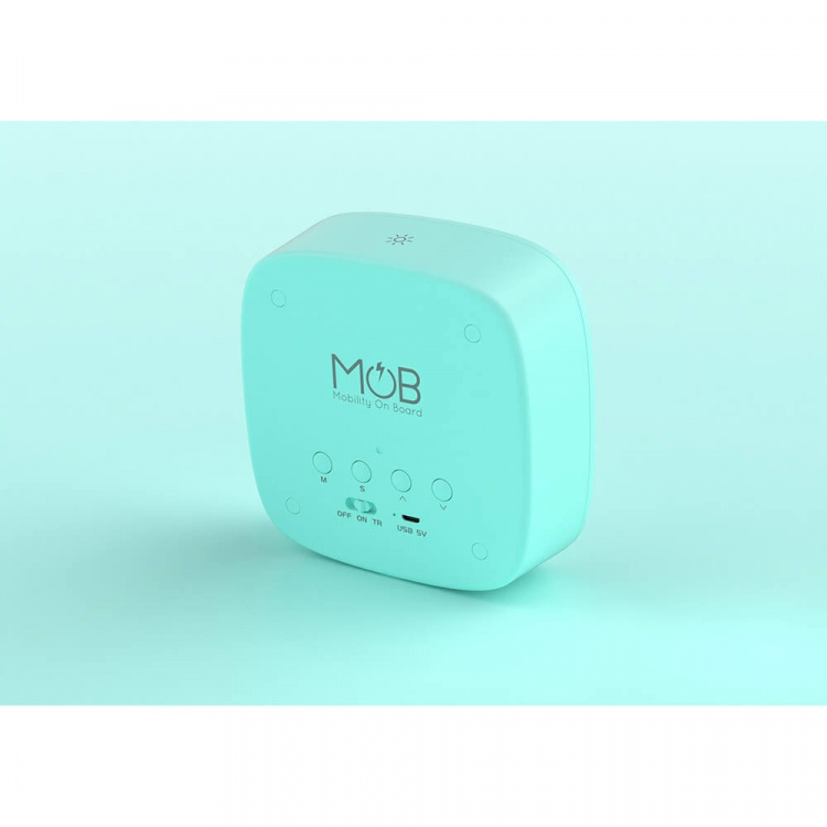 Mobility On Board Väckarklocka med Nattlampa Billy Clock Mintgrön