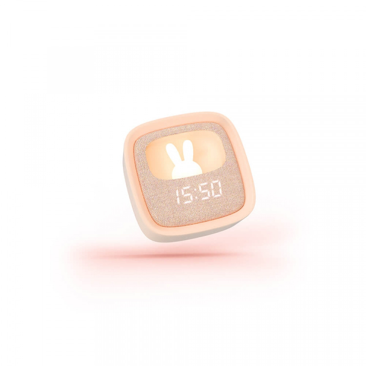 Mobility On Board Väckarklocka med Nattlampa Billy Clock Rosa