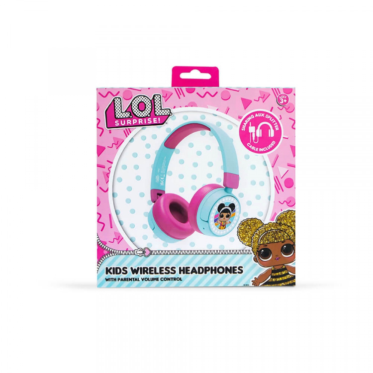 LOL Hörlur On-Ear Junior Trådlös 85dB/95dB