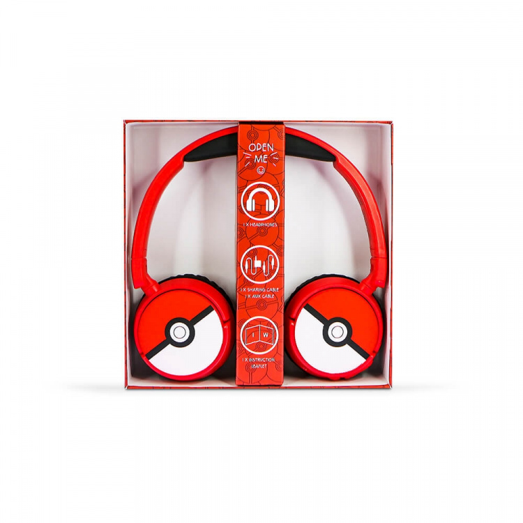 POKEMON Hörlur On-Ear Junior Trådlös 85dB/95dB POKEMON Hörlur On-Ear Junior Trådlös 85dB/95dB