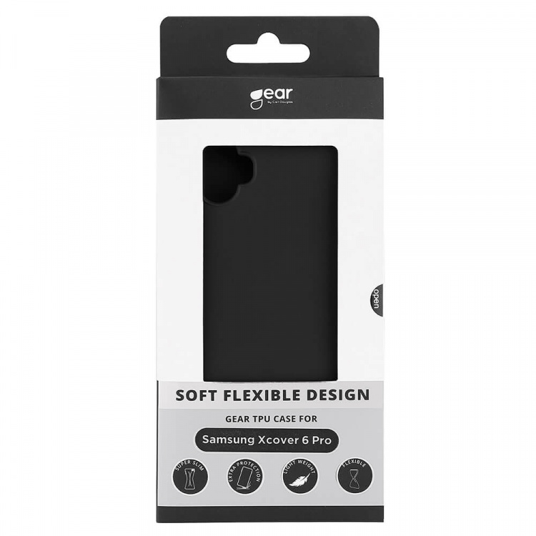 Gear Mobilecover Solid Black Samsung Xcover 6 Pro Gear Mobilecover Solid Black Samsung Xcover 6 Pro