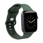 Gear Klockarmband Silikon Apple Watch 42/44/45mm Olivgrön Gear Klockarmband Silikon Apple Watch 42/44/45mm Olivgrön