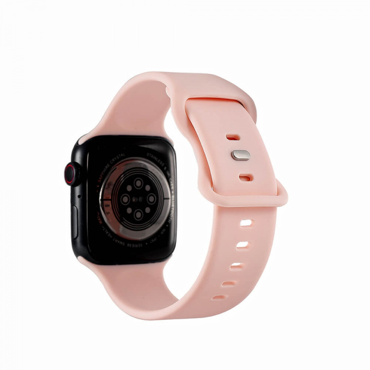 Gear Klockarmband Silikon Apple Watch 38/40/41mm Rosa