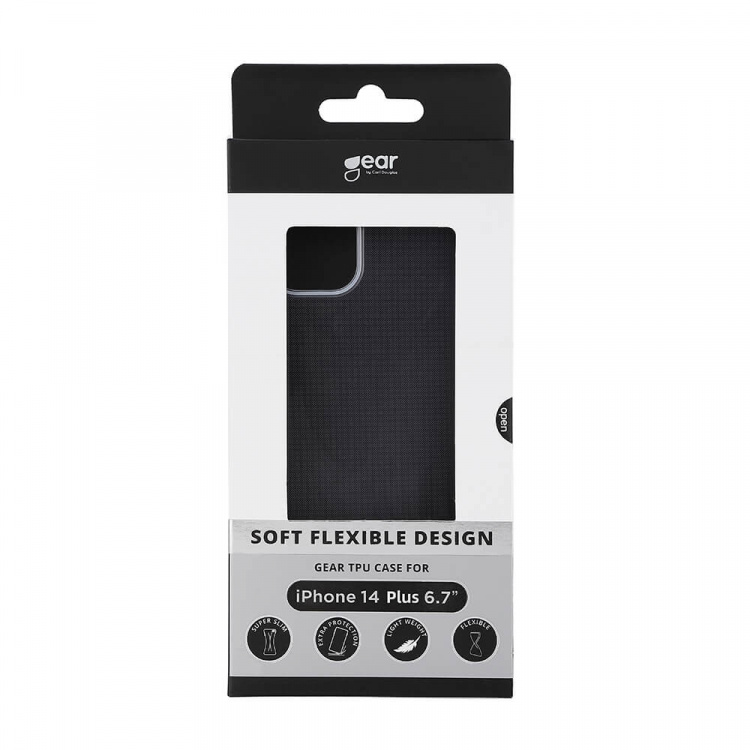 Gear Mobilskal TPU Transparent - iPhone 14 Plus