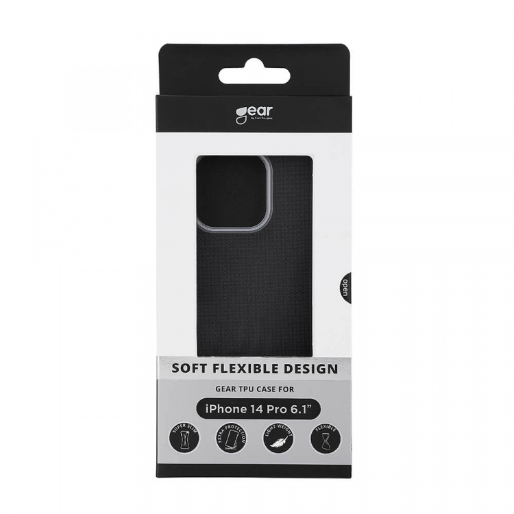 Gear Mobilskal TPU Transparent - iPhone 14 Pro