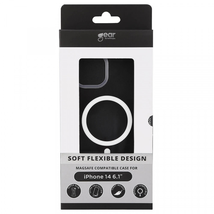 Gear Mobilskal TPE/PC MagSeries Transparent - iPhone 13/14 Gear Mobilskal TPE/PC MagSeries Transparent - iPhone 13/14