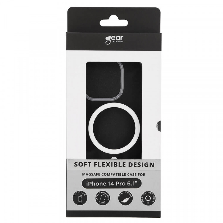 Gear Mobilskal TPE/PC MagSeries Transparent - iPhone 14 Pro
