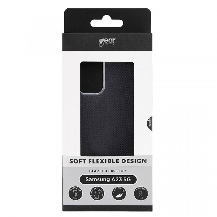 Gear Mobilskal TPU Transparent - Samsung Galaxy A23 5G Gear Mobilskal TPU Transparent - Samsung Galaxy A23 5G