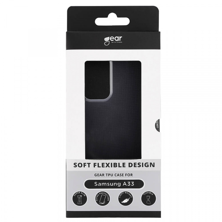 Gear Mobilskal TPU Transparent - Samsung Galaxy A33 5G