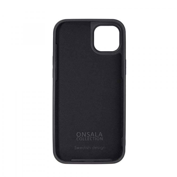 Onsala Mobilskal Silikon Black - iPhone 14 Plus