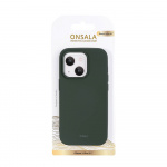 Onsala Mobilskal Silikon Olive Green - iPhone 14 Pro
