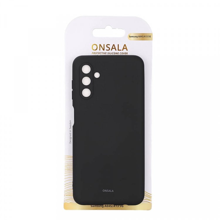 Onsala Mobilskal Silikon Black - Samsung Galaxy A13 5G/A13 4G/A04s 4G Onsala Mobilskal Silikon Black - Samsung Galaxy A13 5G/A13 4G/A04s 4G