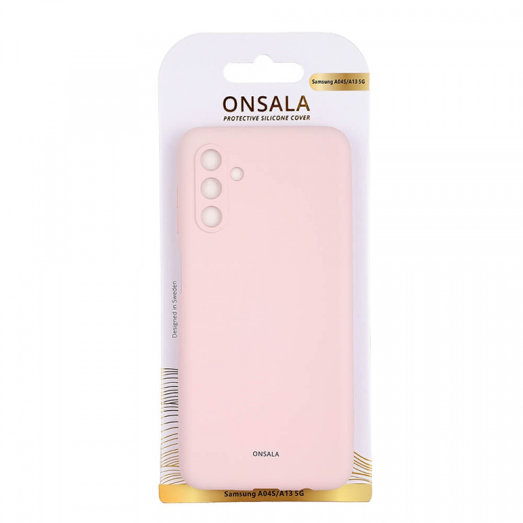 Onsala Mobilskal Silikon Chalk Pink - Samsung Galaxy A13 5G / A04s Onsala Mobilskal Silikon Chalk Pink - Samsung Galaxy A13 5G / A04s