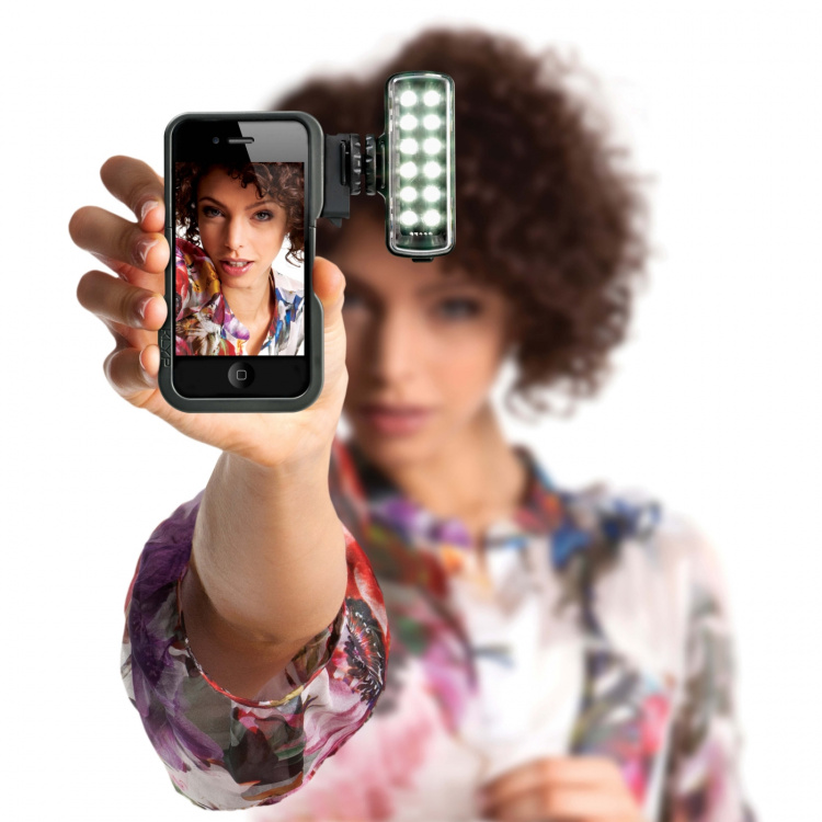 Manfrotto Skal iPhone 4/4S MKL120KLYP0 ML120 LED-belysn Manfrotto Skal iPhone 4/4S MKL120KLYP0 ML120 LED-belysn