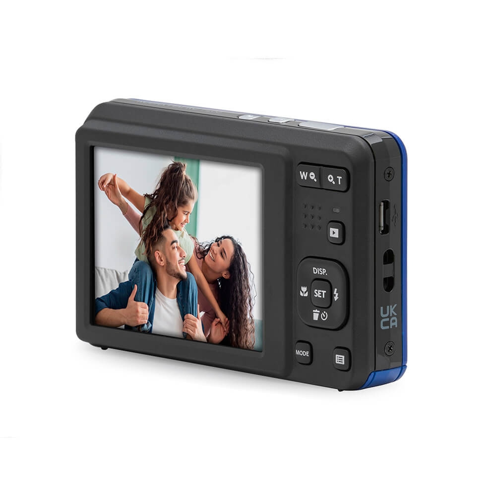 KODAK PIXPRO FZ55 Friendly Zoom Digital Camera, Blue #FZ55-BL 819900014082