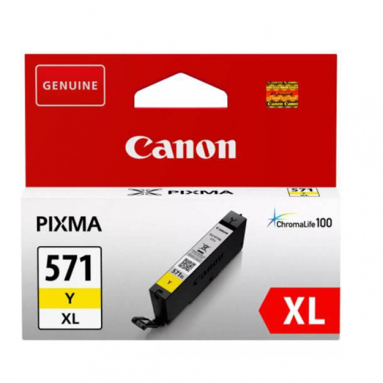 Canon Bläck 0334C001 CLI-571XL Gul