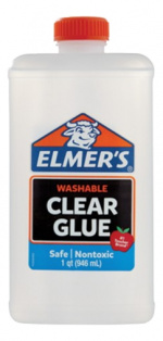 ELMER\'S Clear Glue, 946ml, Transparent Lim