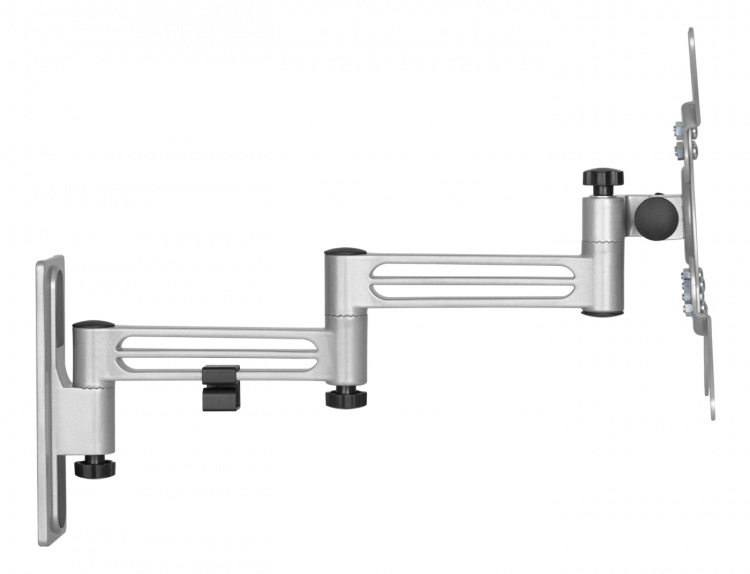 DELTACO OFFICE Tv/monitor väggfäste för husvagn/husbil, aluminium, sväng, tilta, låsbar, 13 DELTACO OFFICE Tv/monitor väggfäste för husvagn/husbil, aluminium, sväng, tilta, låsbar, 13