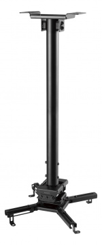 Deltaco Projector mount flat/inclined ceilings tilt swivel 35kg