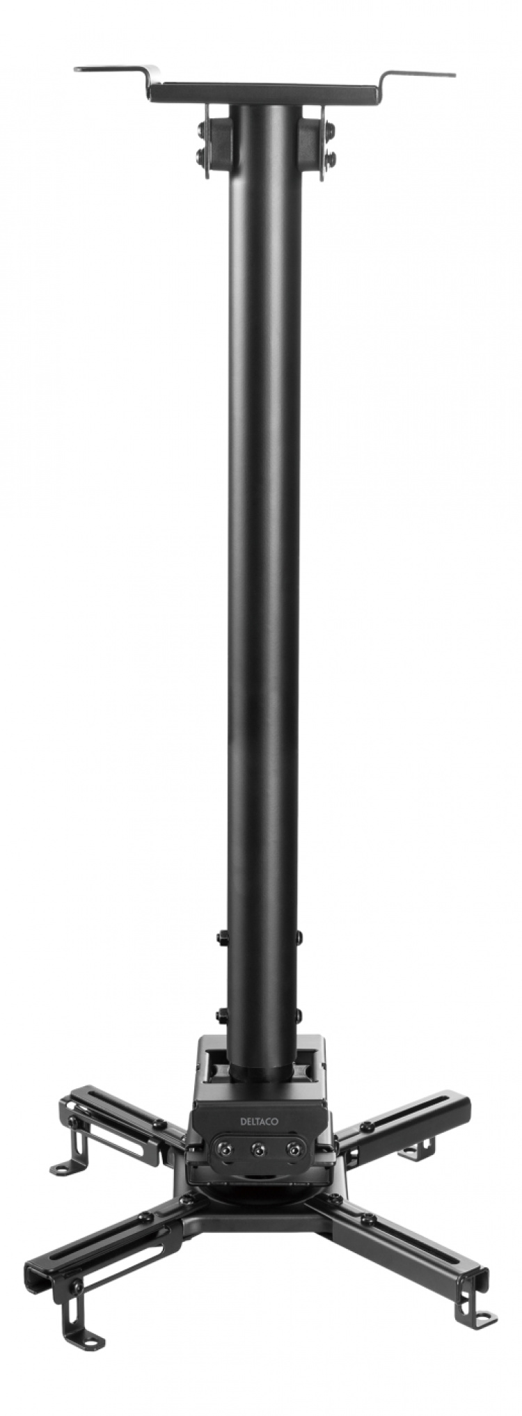 Deltaco Projector mount flat/inclined ceilings tilt swivel 35kg