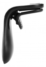 DELTACO Magnetisk bilhållare för smartphones, montering på fläktgaller, Vinklad, Svartd