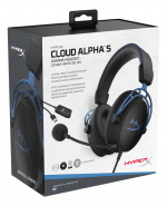 HyperX Cloud Alpha S - Gamingheadset, svart/blå