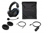 HyperX Cloud Alpha S - Gamingheadset, svart/blå