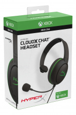 HyperX CloudX Chat Headset för Xbox, svart/grön