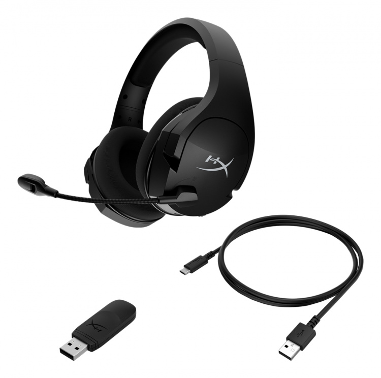HyperX Cloud Stinger™ Core Wireless 7.1 Gaming Headset, svart