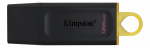 Kingston DataTraveler Exodia USB-minne, 128GB, USB3.2, Gen1 (Svart/Gul)