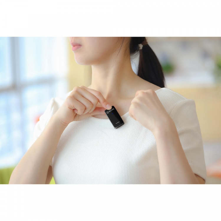 BOYA Trådlös mikrofon x1 BY-XM6-S1 Mini 3,5mm BOYA Trådlös mikrofon x1 BY-XM6-S1 Mini 3,5mm