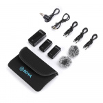 BOYA Trådlös mikrofon x2 BY-XM6-S2 Mini 3,5mm BOYA Trådlös mikrofon x2 BY-XM6-S2 Mini 3,5mm