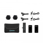 BOYA Trådlös mikrofon x2 BY-XM6-S6 USB-C BOYA Trådlös mikrofon x2 BY-XM6-S6 USB-C