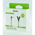 Hama Adapter Audio 3.5 Kontakt till 2x 3.5 Uttag Hama Adapter Audio 3.5 Kontakt till 2x 3.5 Uttag