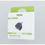 Hama Adapter Audio 2x 3,5 Uttag till 3,5 Kontakt Stereo
